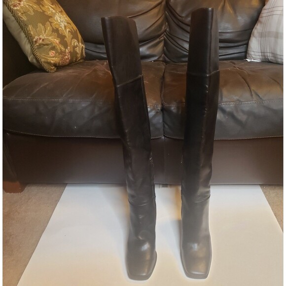 NEW-NO-BOX 
Circus NY by Sam Edelman Women's Over Knee Boot Black Nappa
Size 6M - Picture 1 of 8